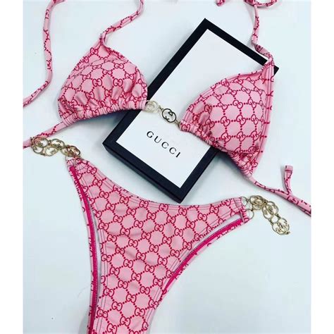 swimsuits gucci|Gucci swimsuit bikini.